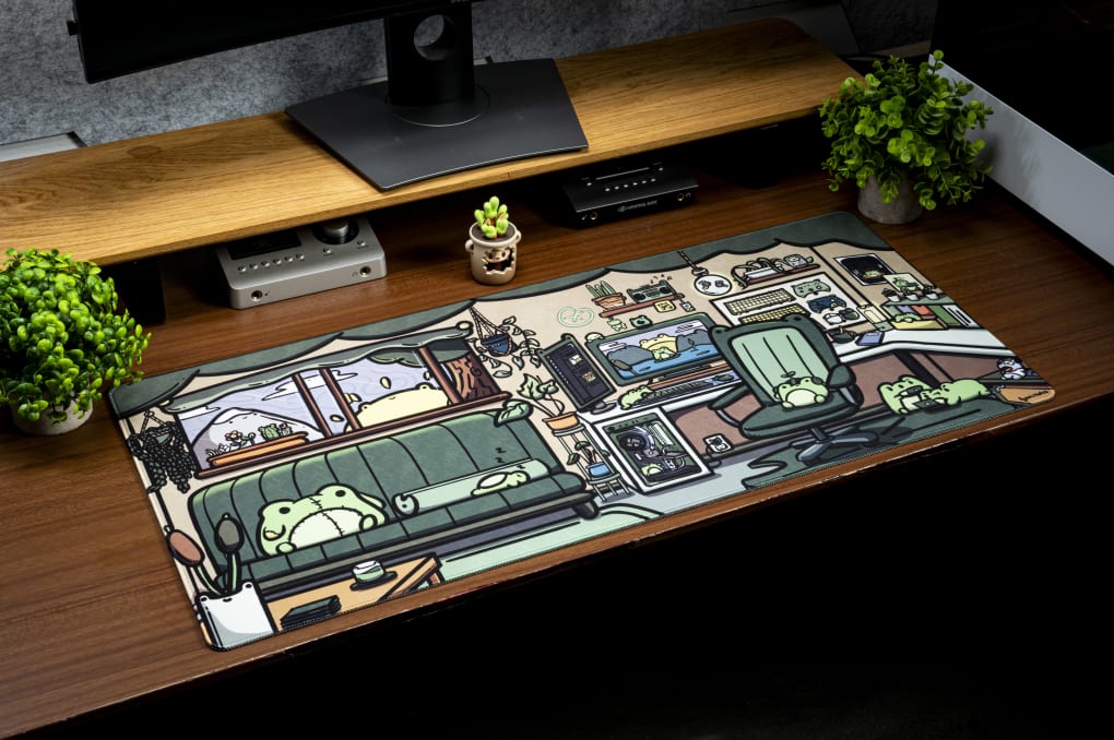 Froggy Office Mat