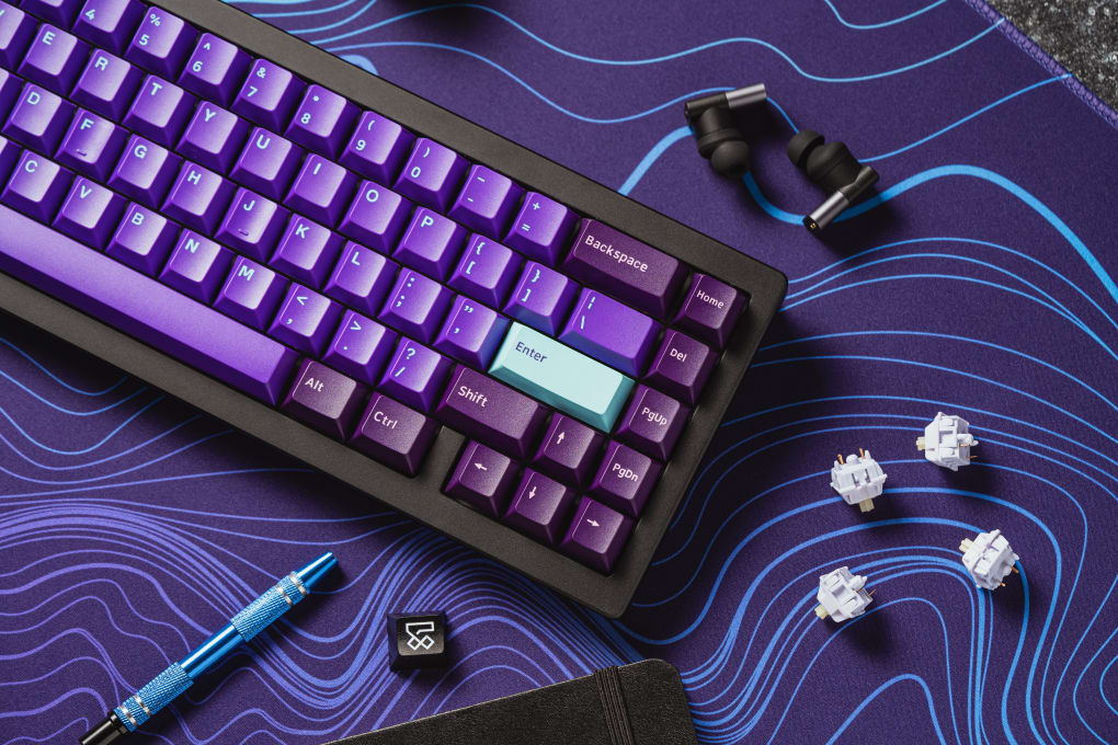 PolyCaps Galaxy Double-Shot PBT Keycaps