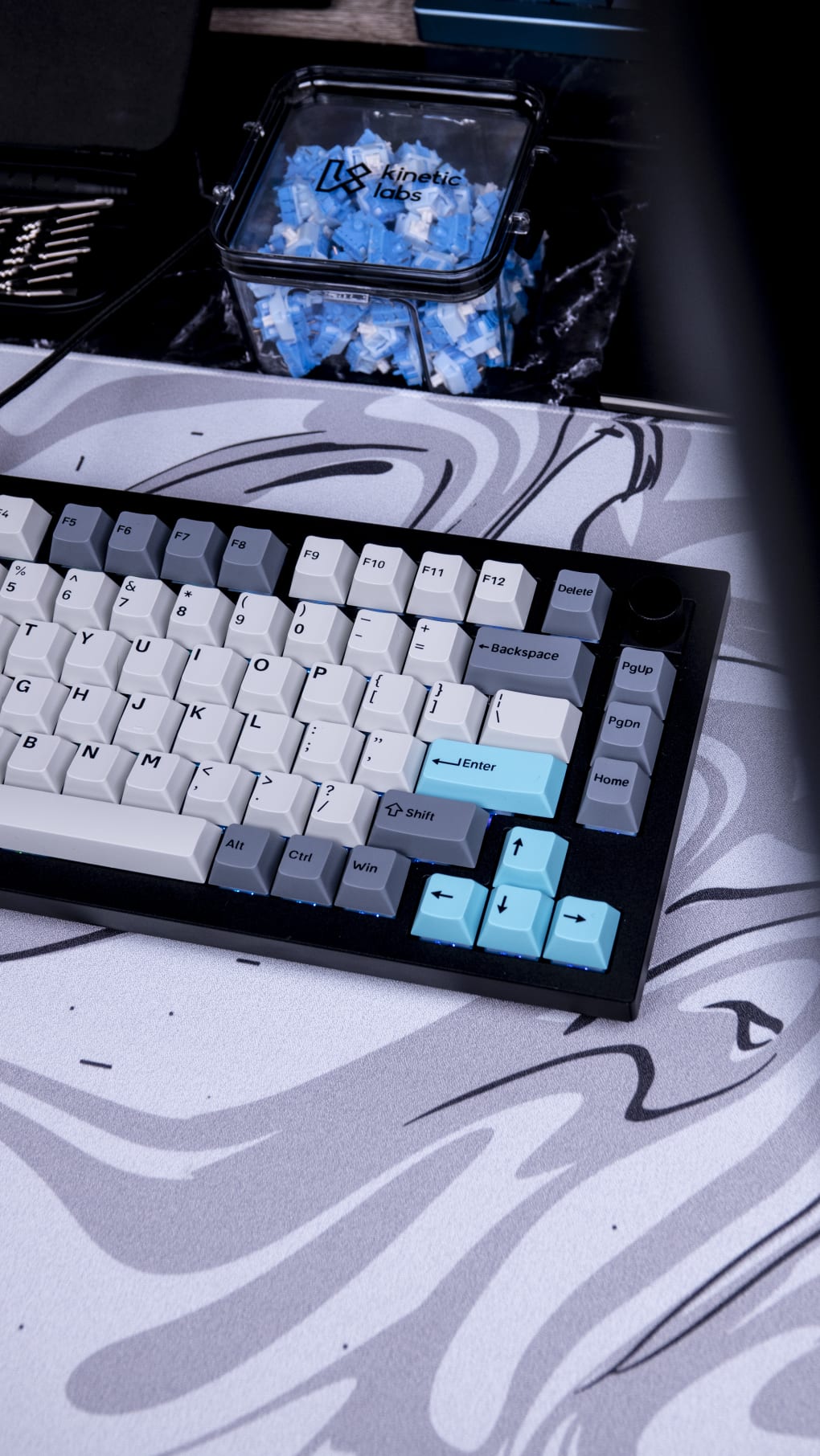 Keychron Dolch Blue PBT Keycaps