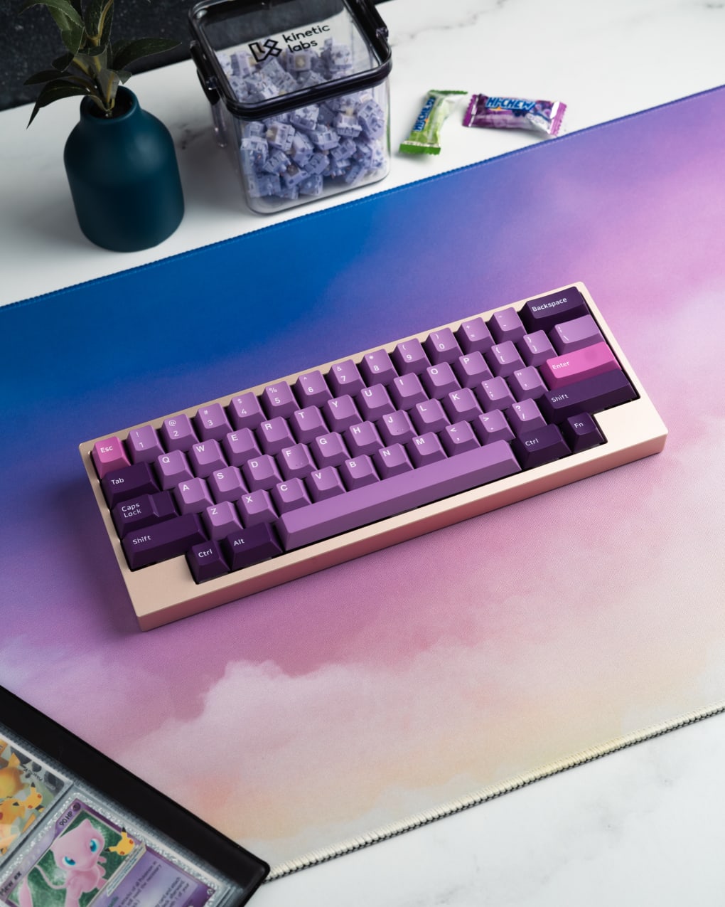 Pastel Clouds Desk Mat Kinetic Labs