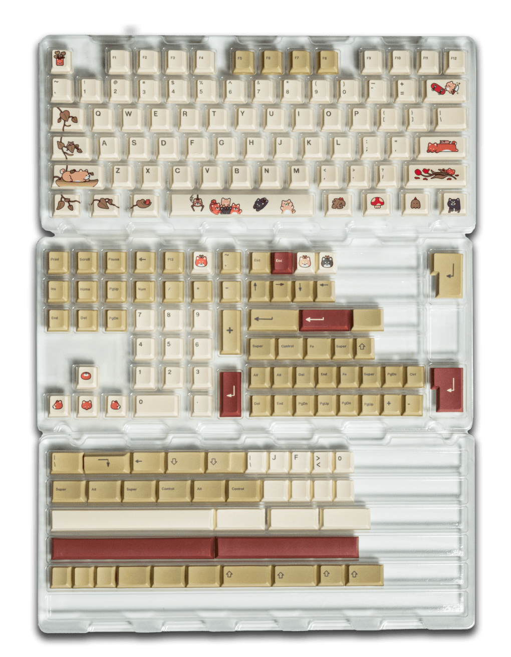 Pikarar x Hipyo Tech PBT Keycaps