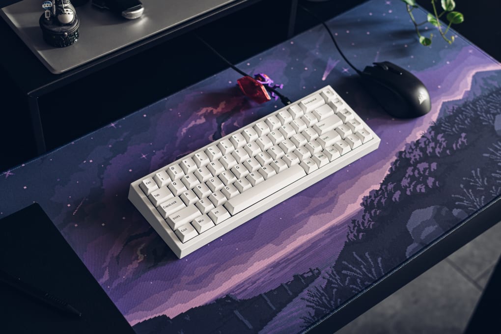 Pixel Comet Desk Mat by Hipyo Tech