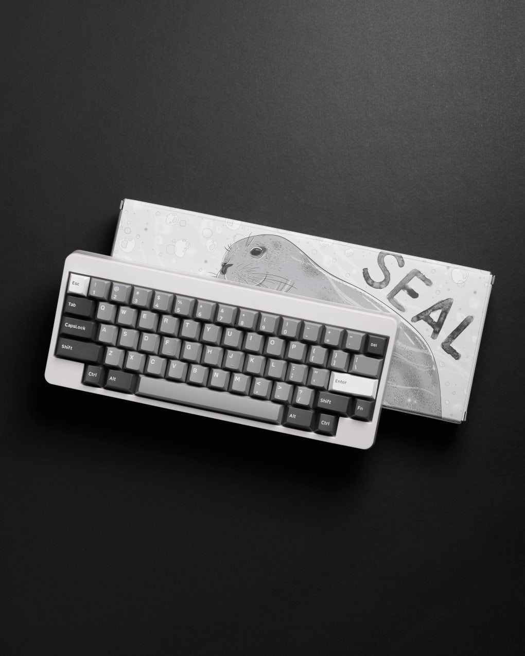 PolyCaps Seal Double-shot PBT Keycaps | Kinetic Labs