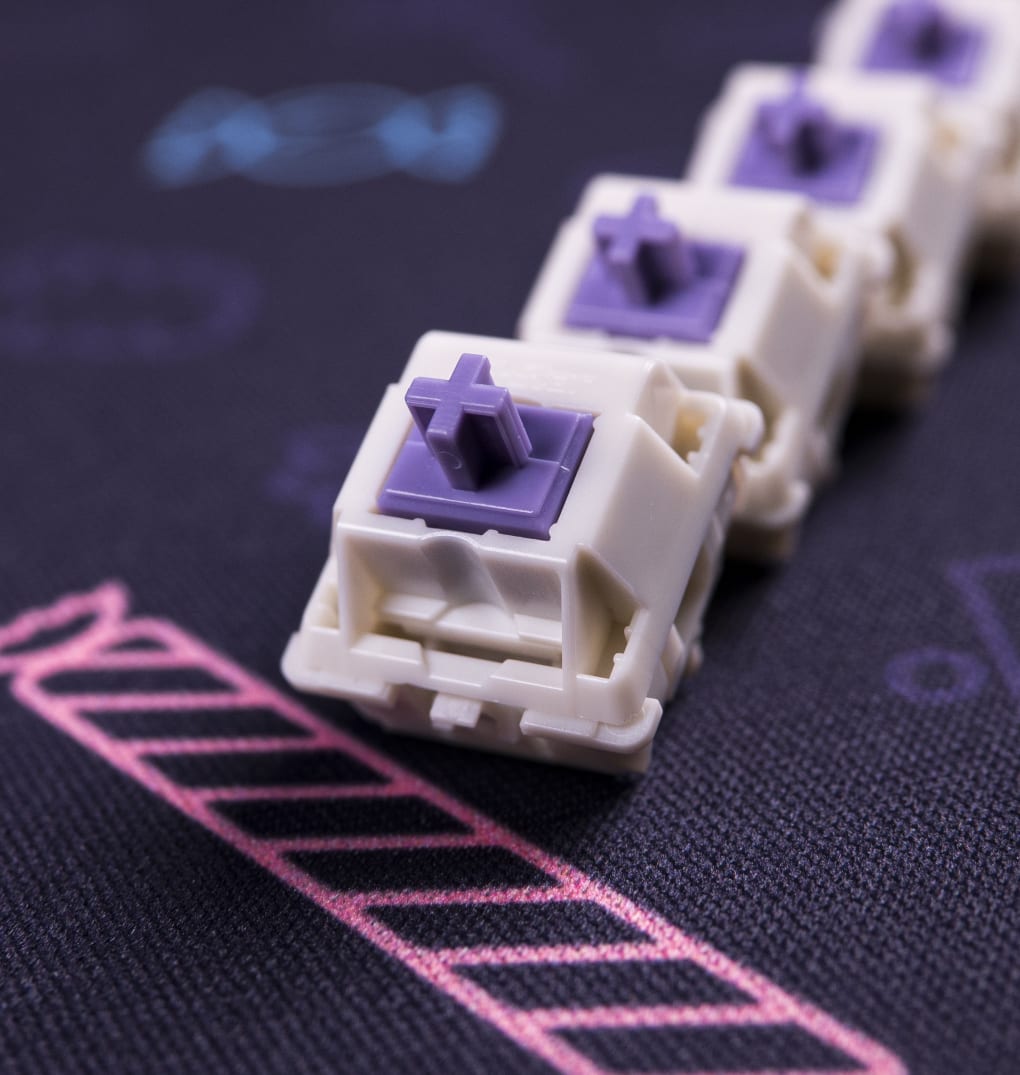 SP-Star Polaris Purple Tactile Switches