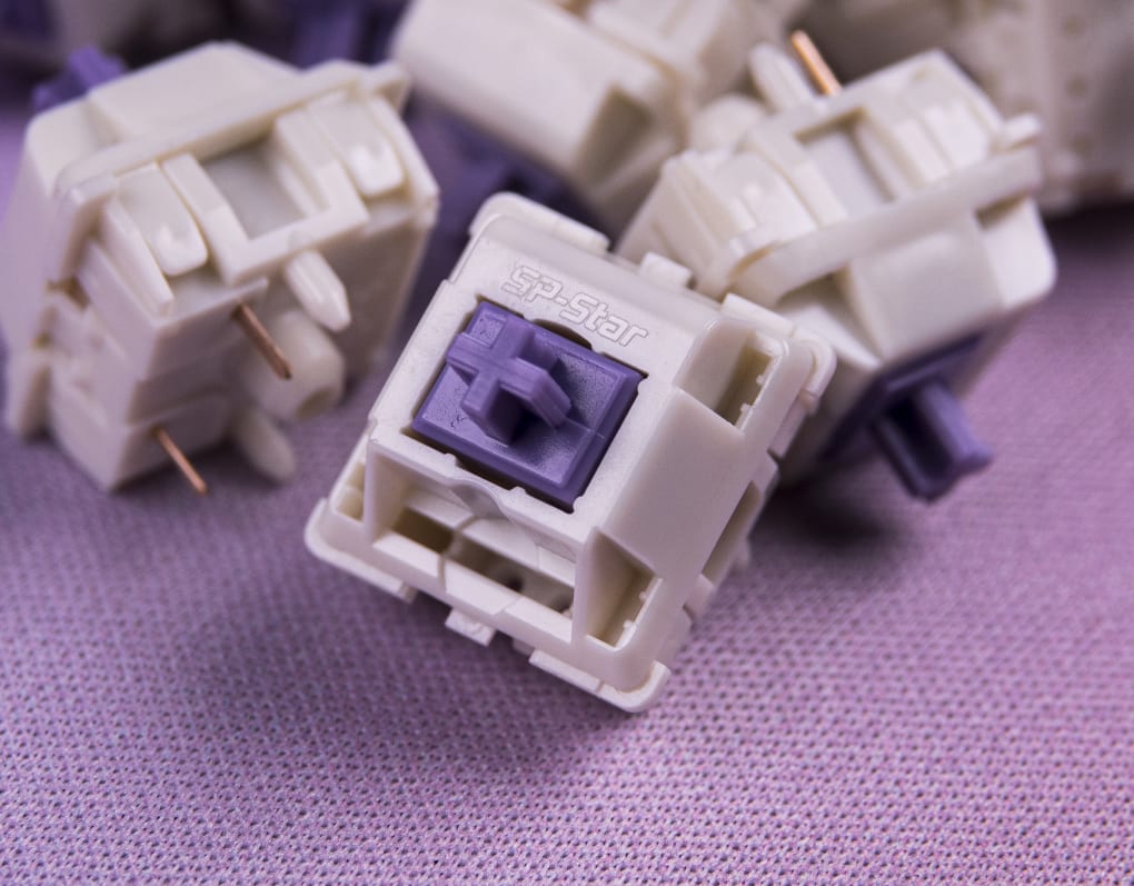 SP-Star Polaris Purple Tactile Switches