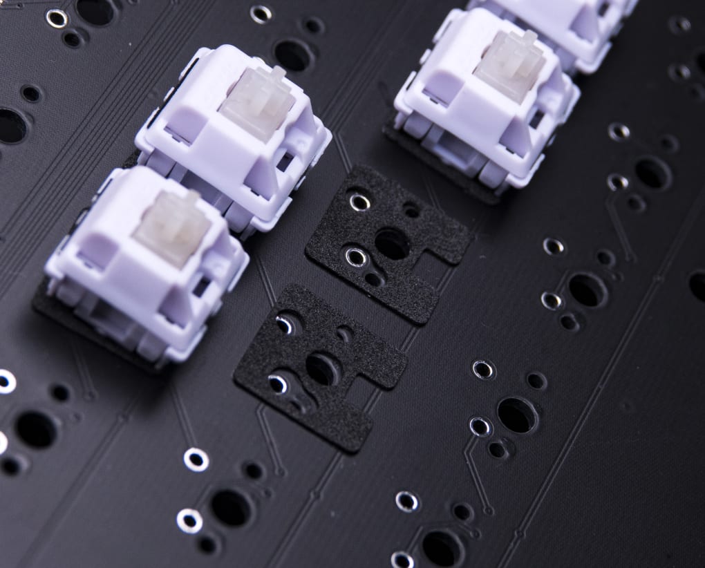 Kinetic Labs Keyboard Switch Pad Foam Stickers