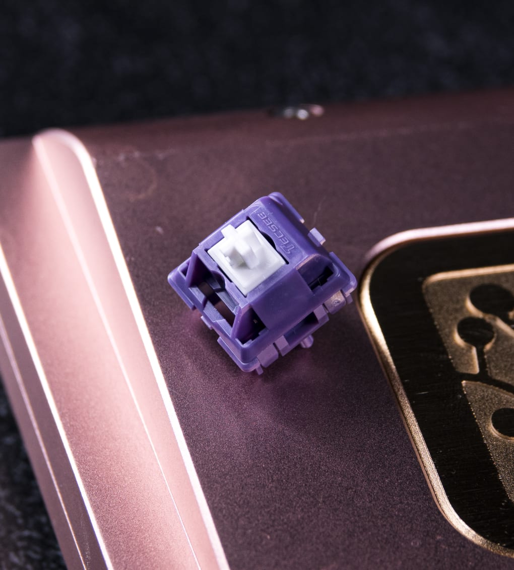 Tecsee Purple Panda Tactile Switches