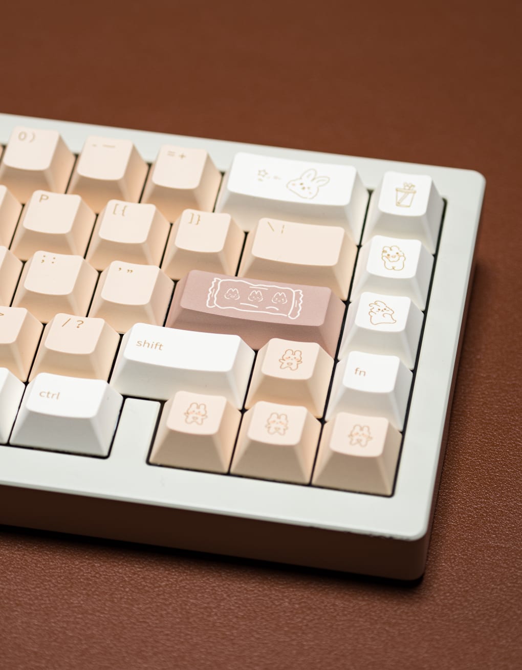 Toffee Bunny PBT Keycaps