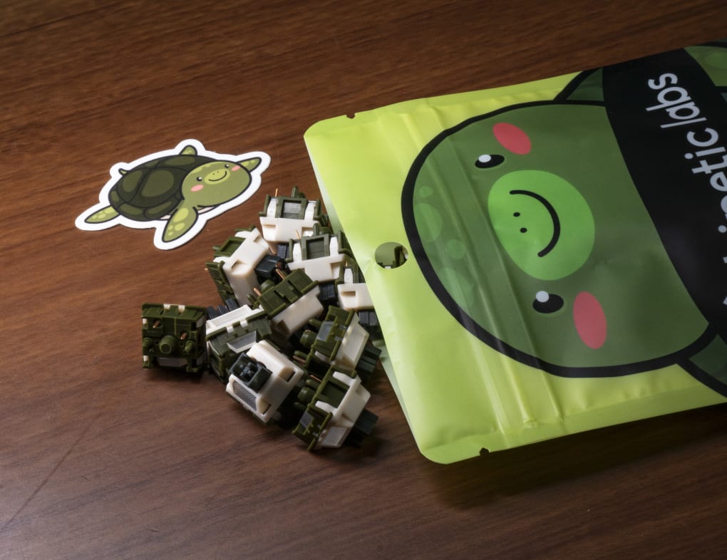 Turtle Silent Tactile Switches