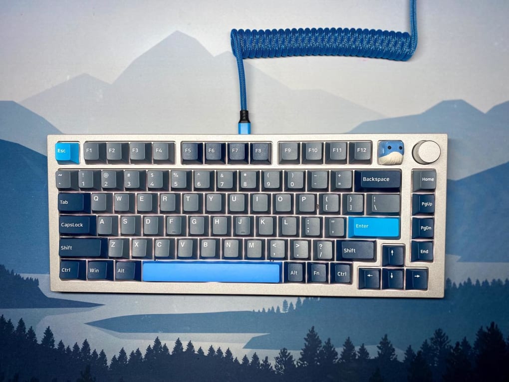 Blue desk mat hotsell