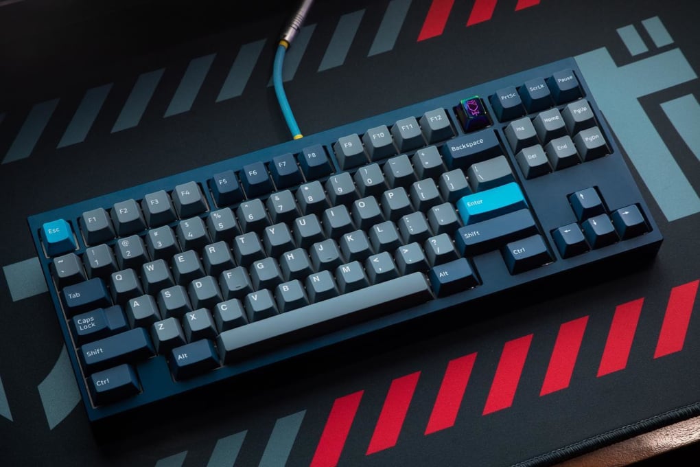 PolyCaps Whale Double-shot PBT Keycaps | Kinetic Labs