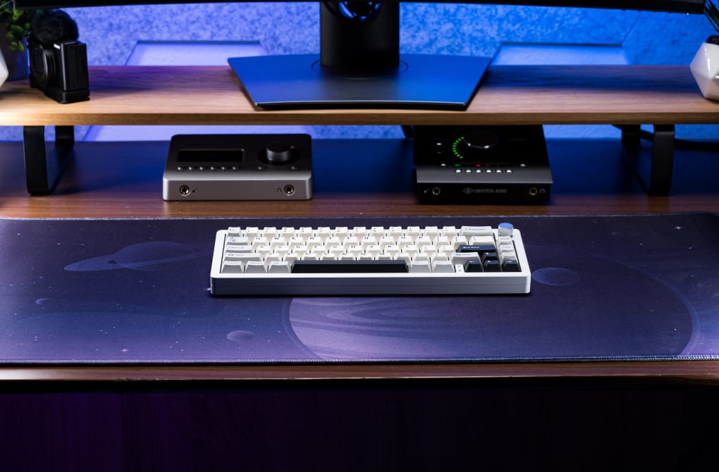YUNZII AL66 Knob CNC Aluminum Wireless Mechanical Keyboard