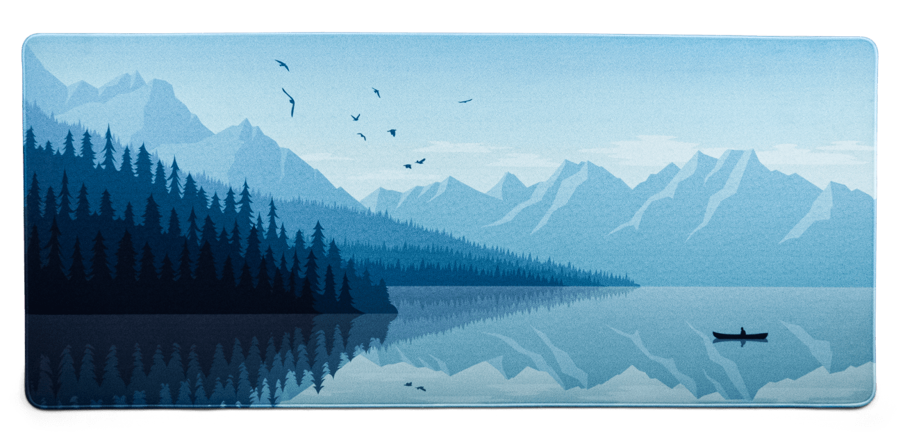Alberta Desk Mat (XL Mouse Pad) Labs