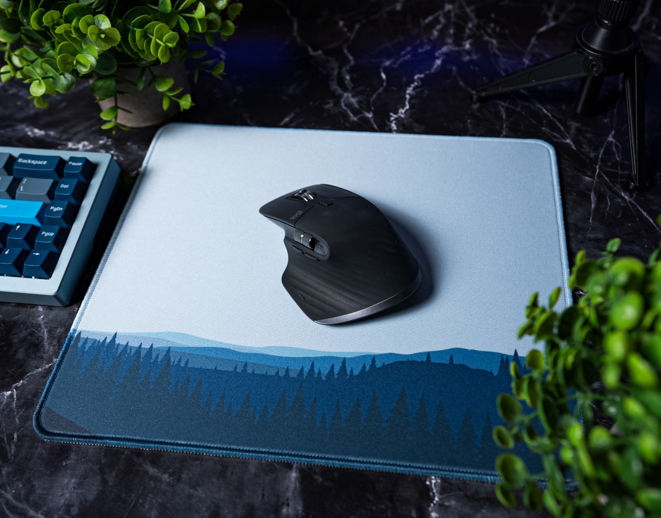 Blue Horizons Mouse Pad Small