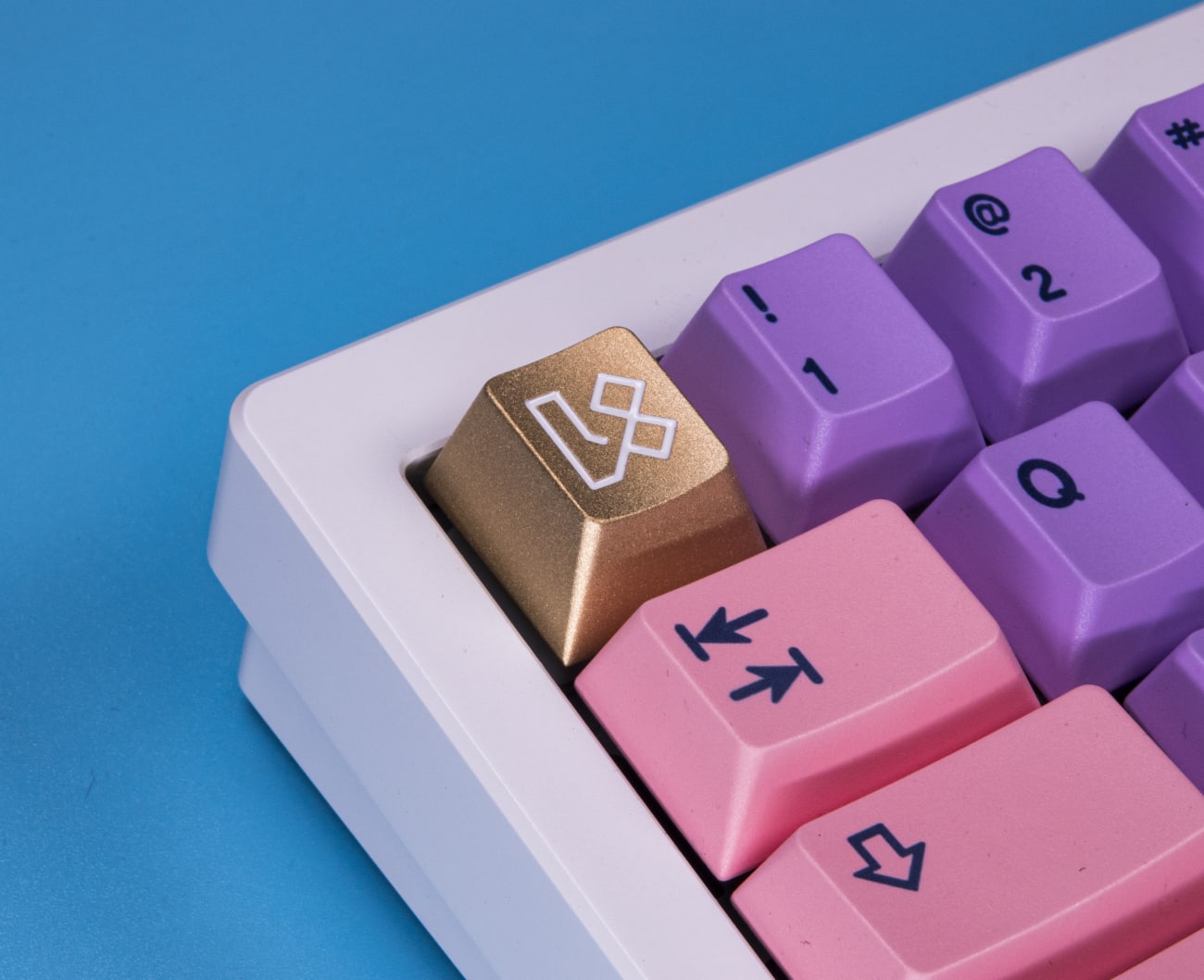 Kinetic Labs Brass Metal Keycap