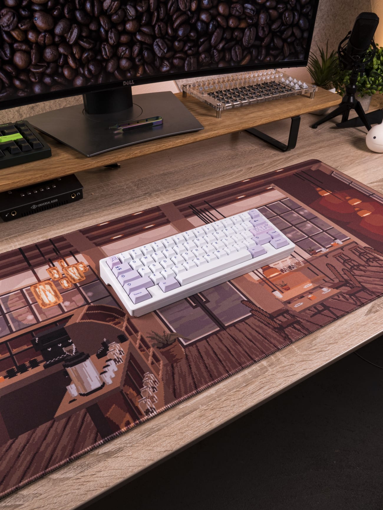 Kinetic Labs Coffee Shop Desk Mat