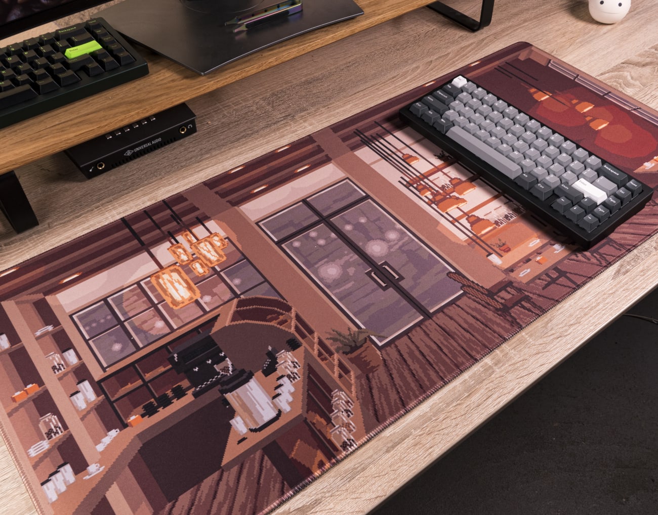 Kinetic Labs Coffee Shop Desk Mat