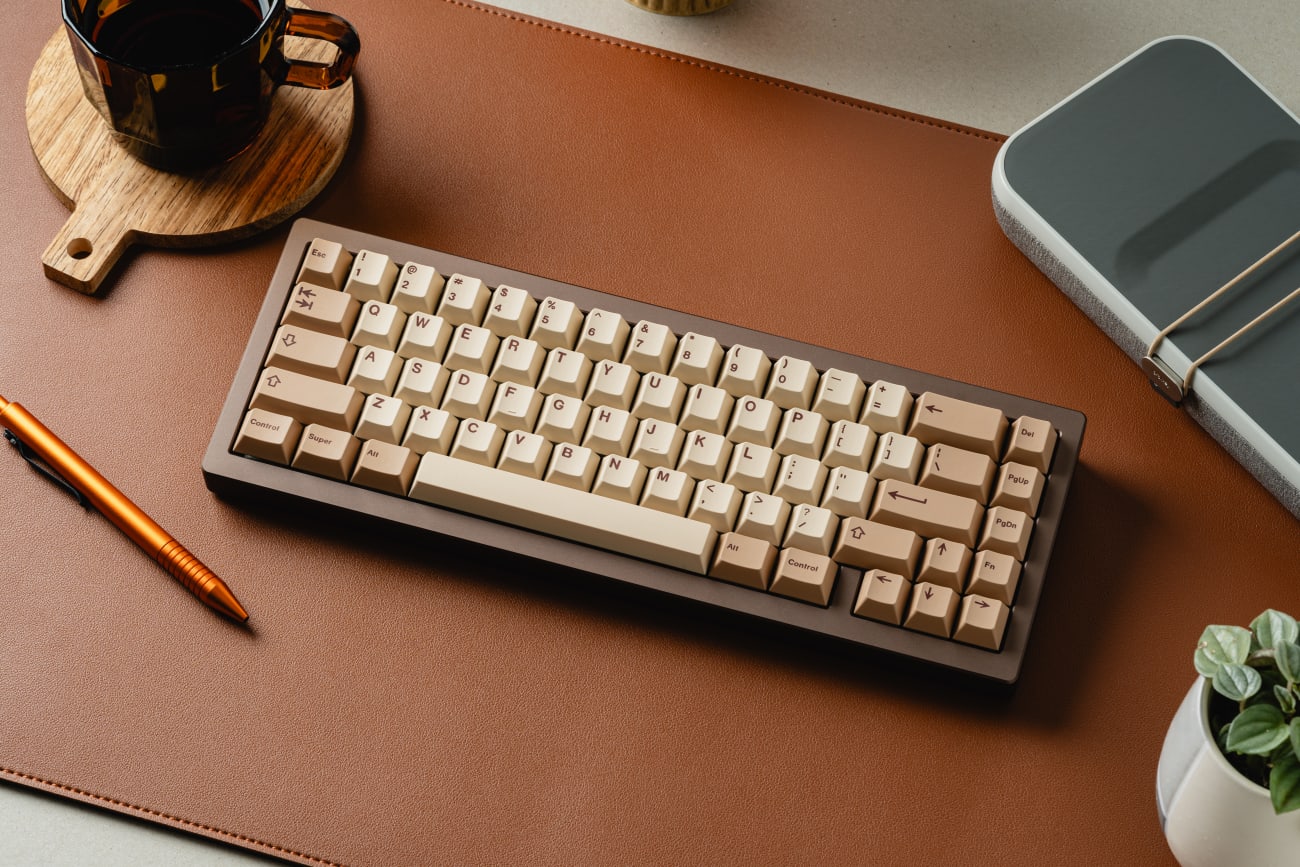 PolyCaps Coffee Shop PBT Keycaps Kinetic Labs