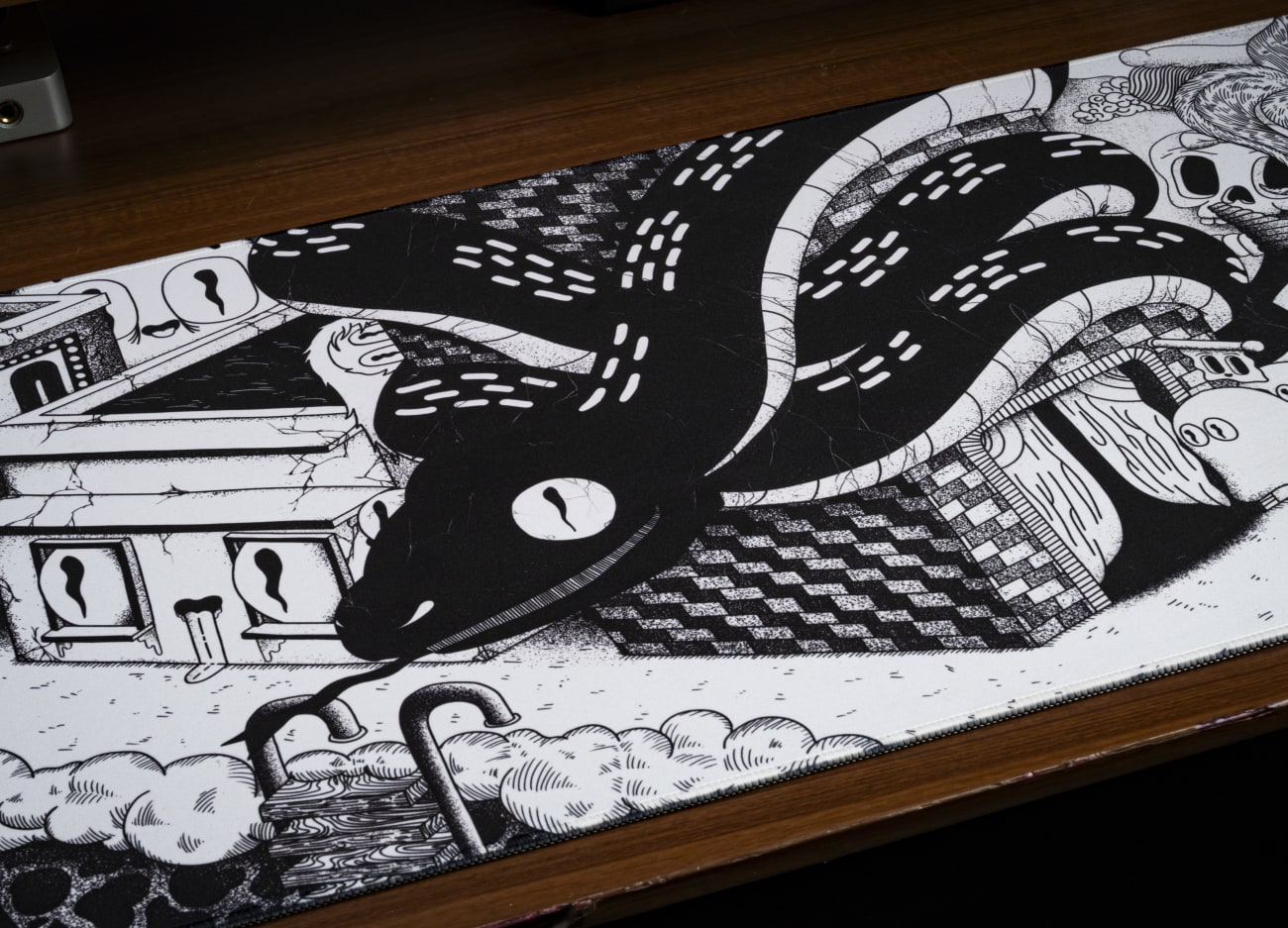 Dead Below Desk Mat
