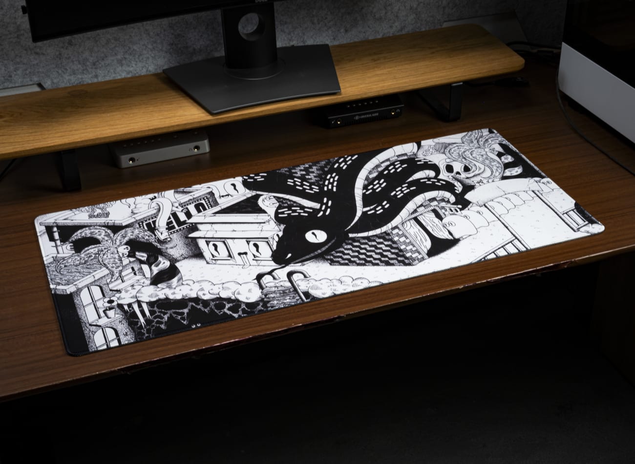 Dead Below Desk Mat