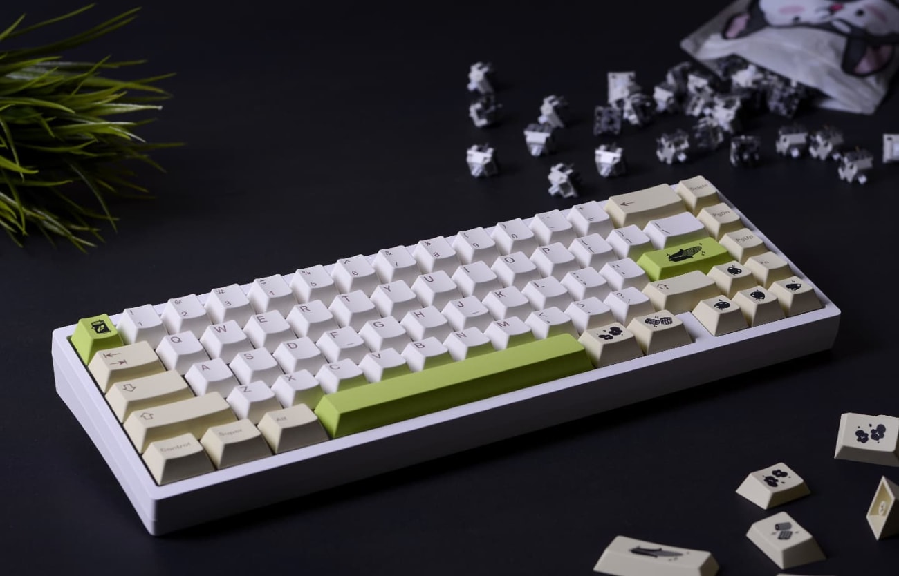 Corn Keycaps Husky Switches KBD67 R3