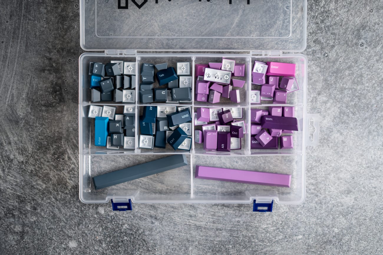 Kinetic Labs Keycap Storage Containers