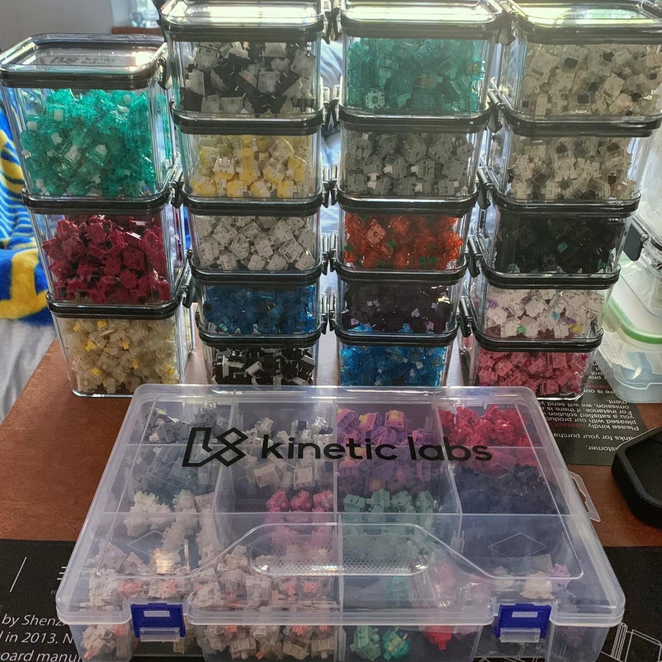 Kinetic Labs Keycap Container