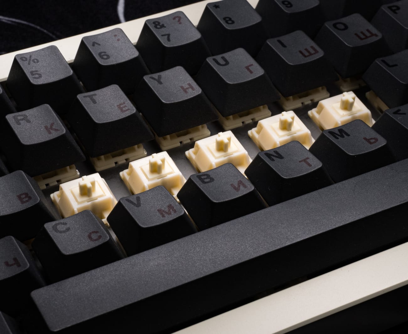 KTT Vanilla Ice Cream Linear Switches