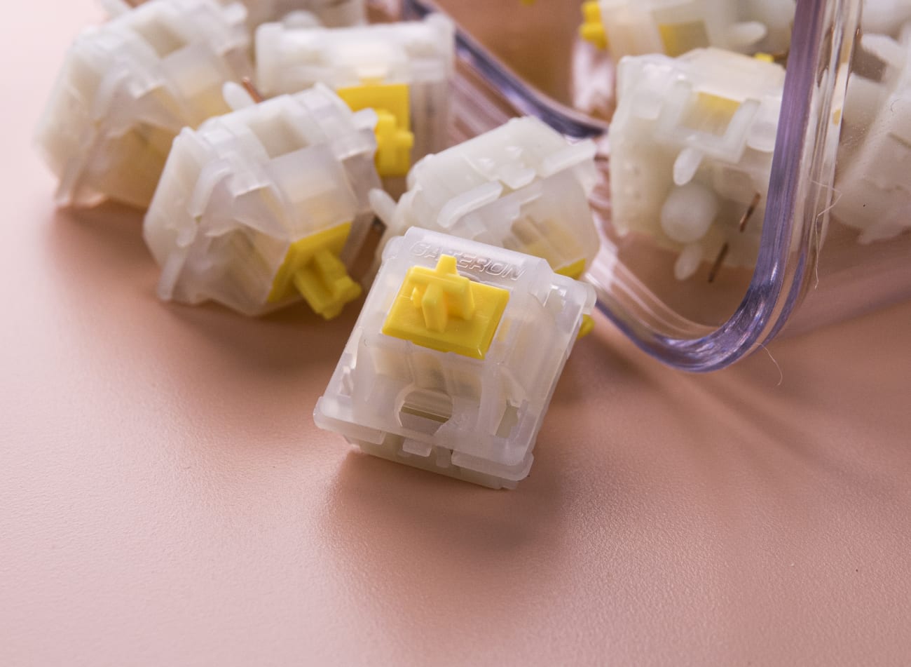 Gateron Milky Yellow Pro KS-3 Linear Switches