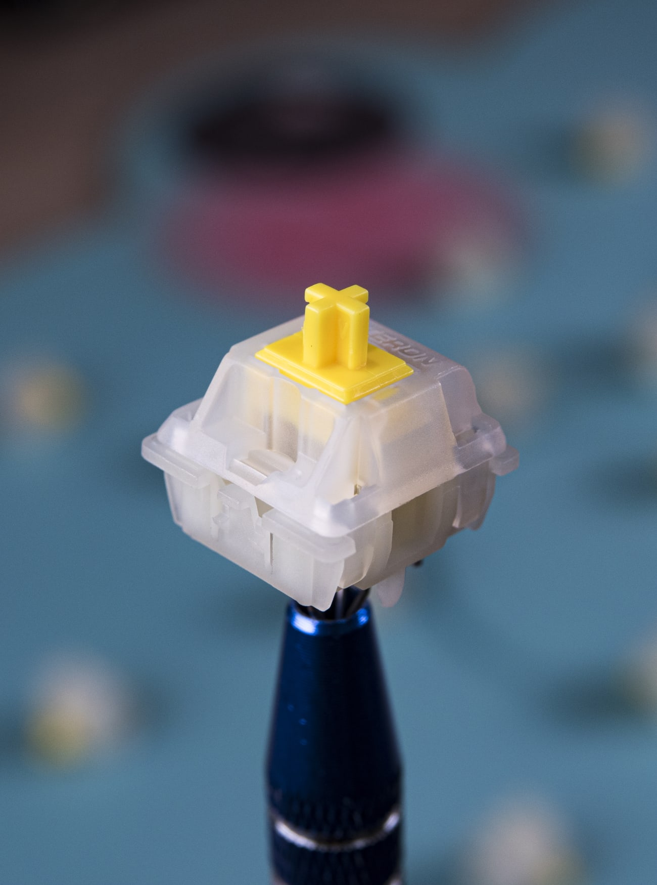 Gateron Milky Yellow Pro KS-3 Linear Switches