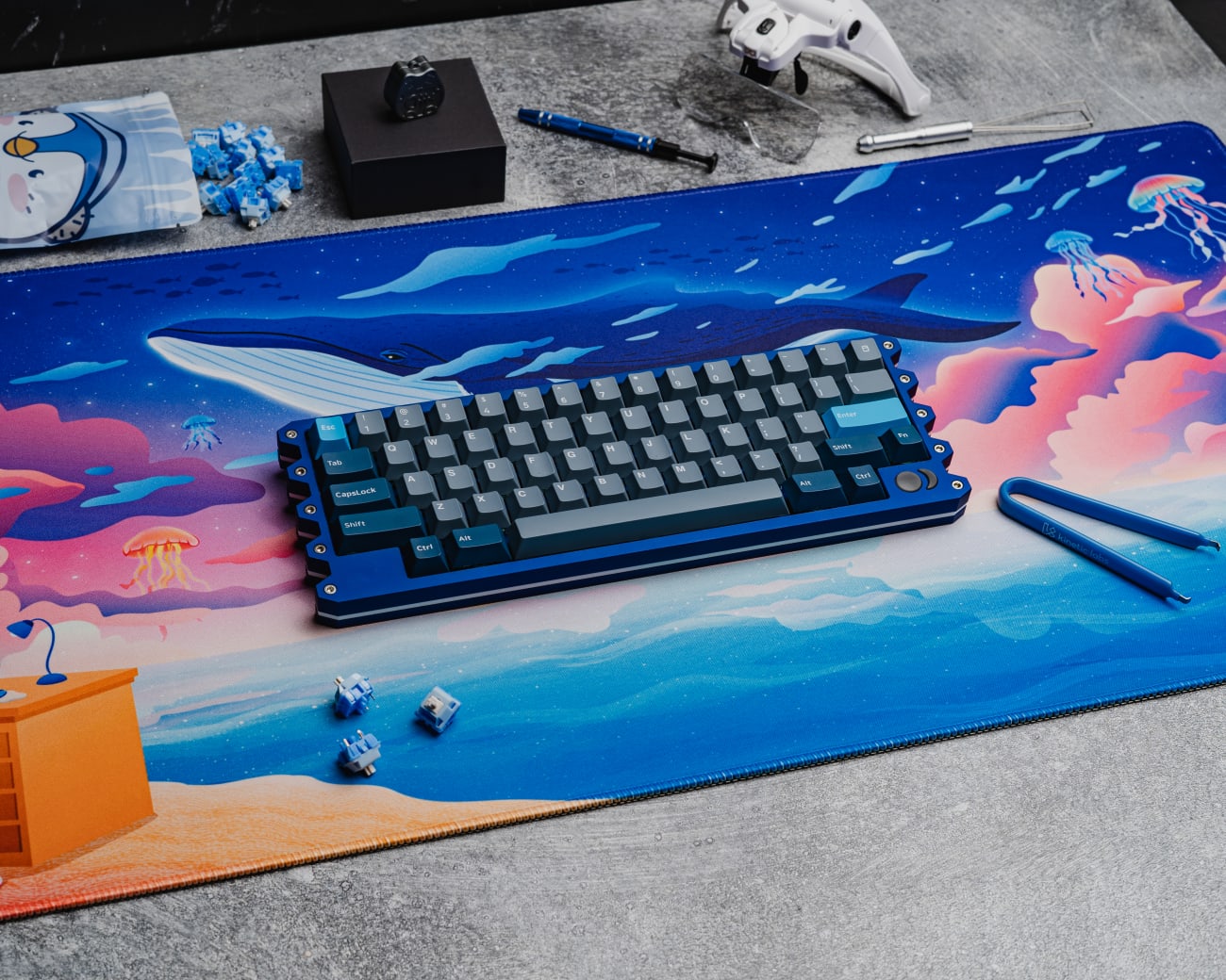 Sea Dreams XL Mouse Pad Desk Mat 