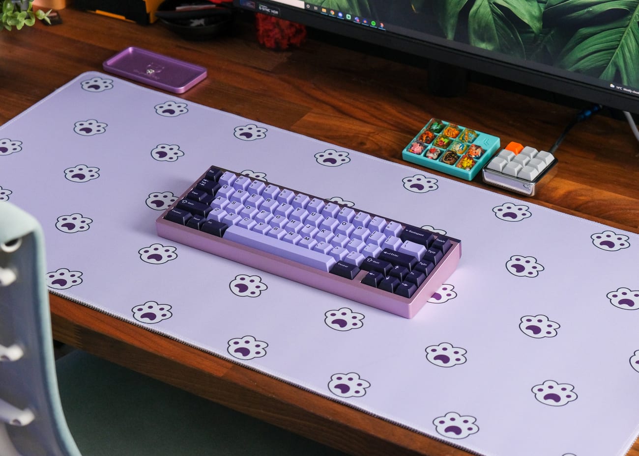 Taro Toe Beans XL Desk Mat Mouse Pad