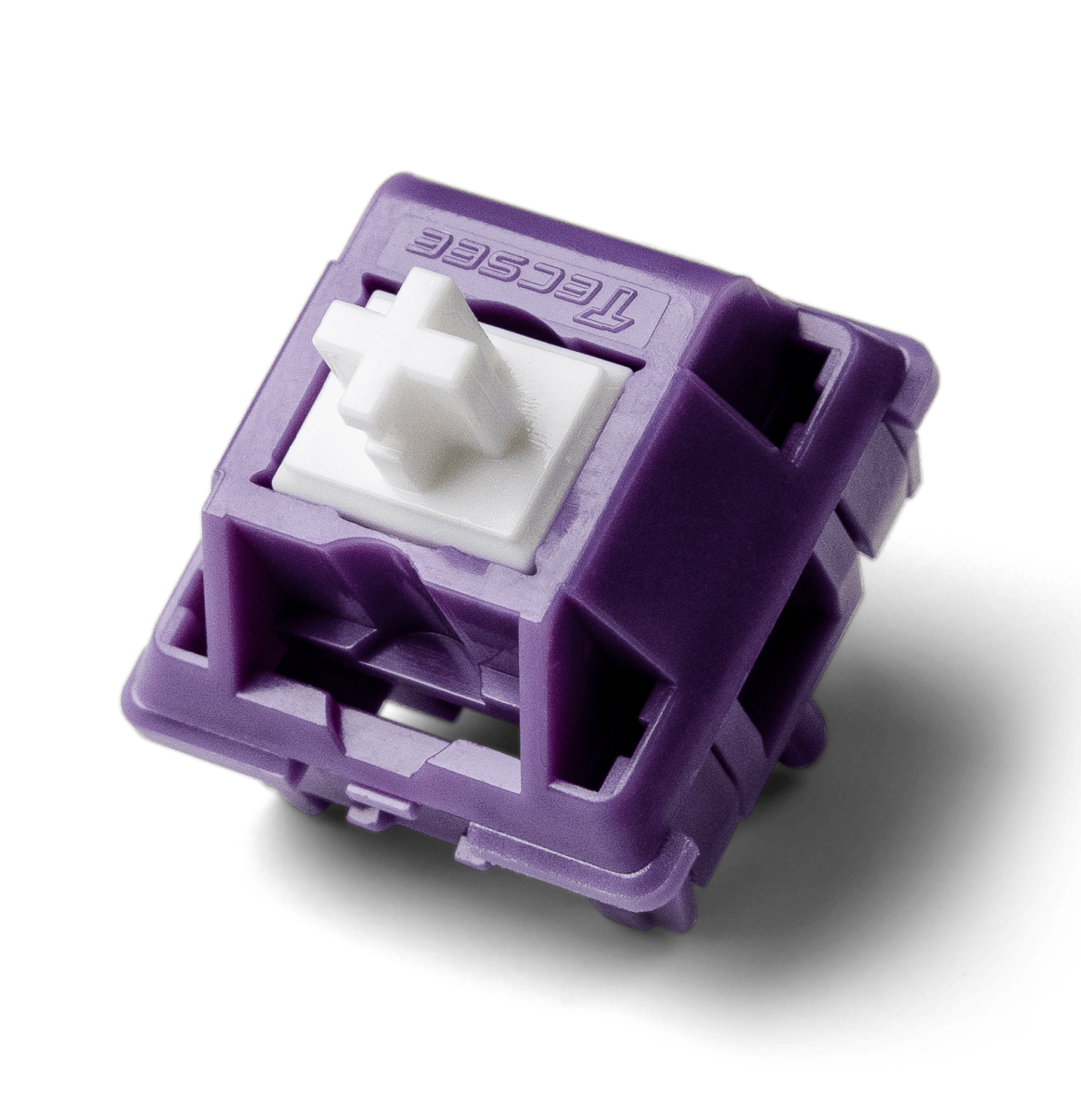 Tecsee Purple Panda Tactile Switches