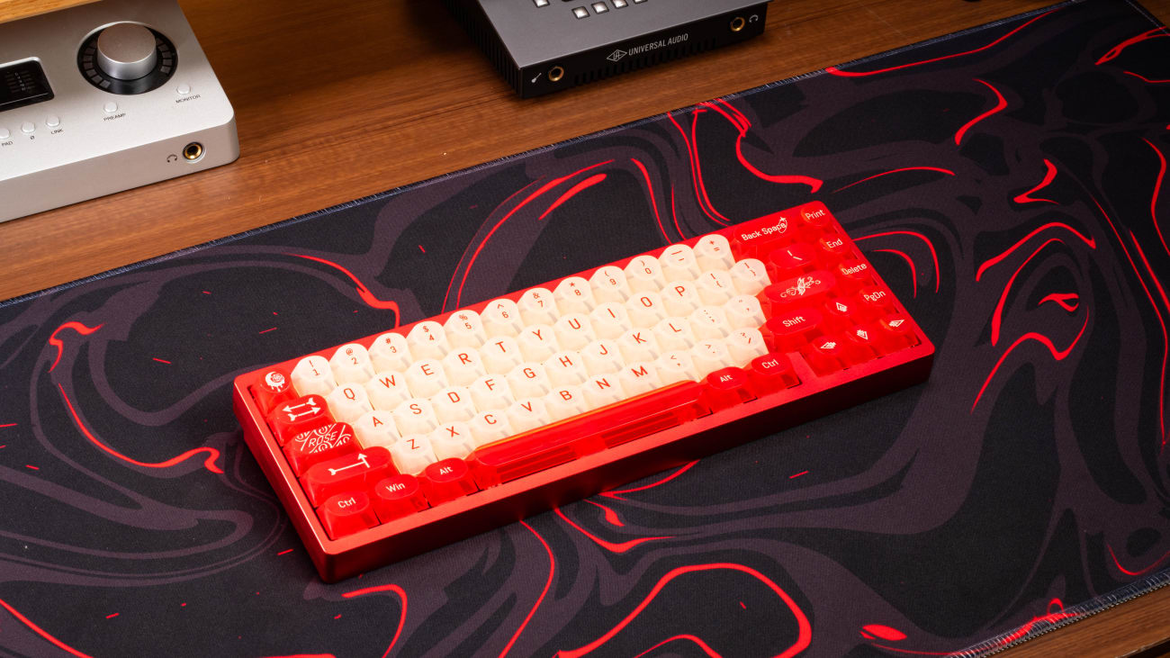 Wild Rose PC Keycaps