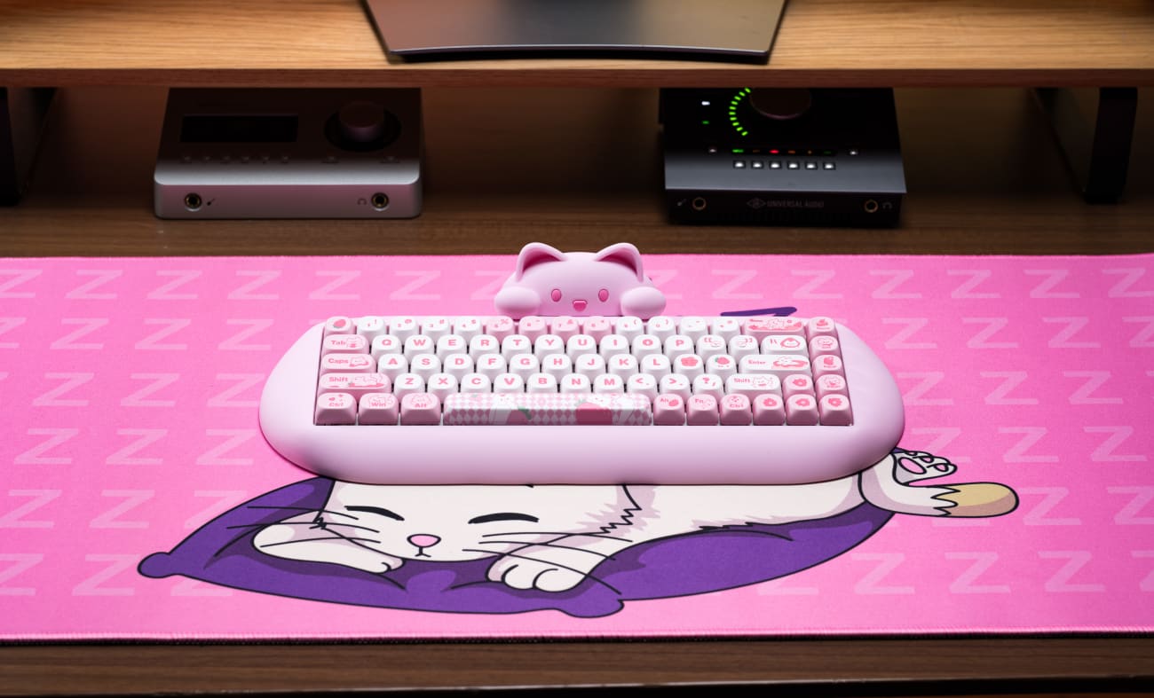 C68 Cat Mechanical Keyboard