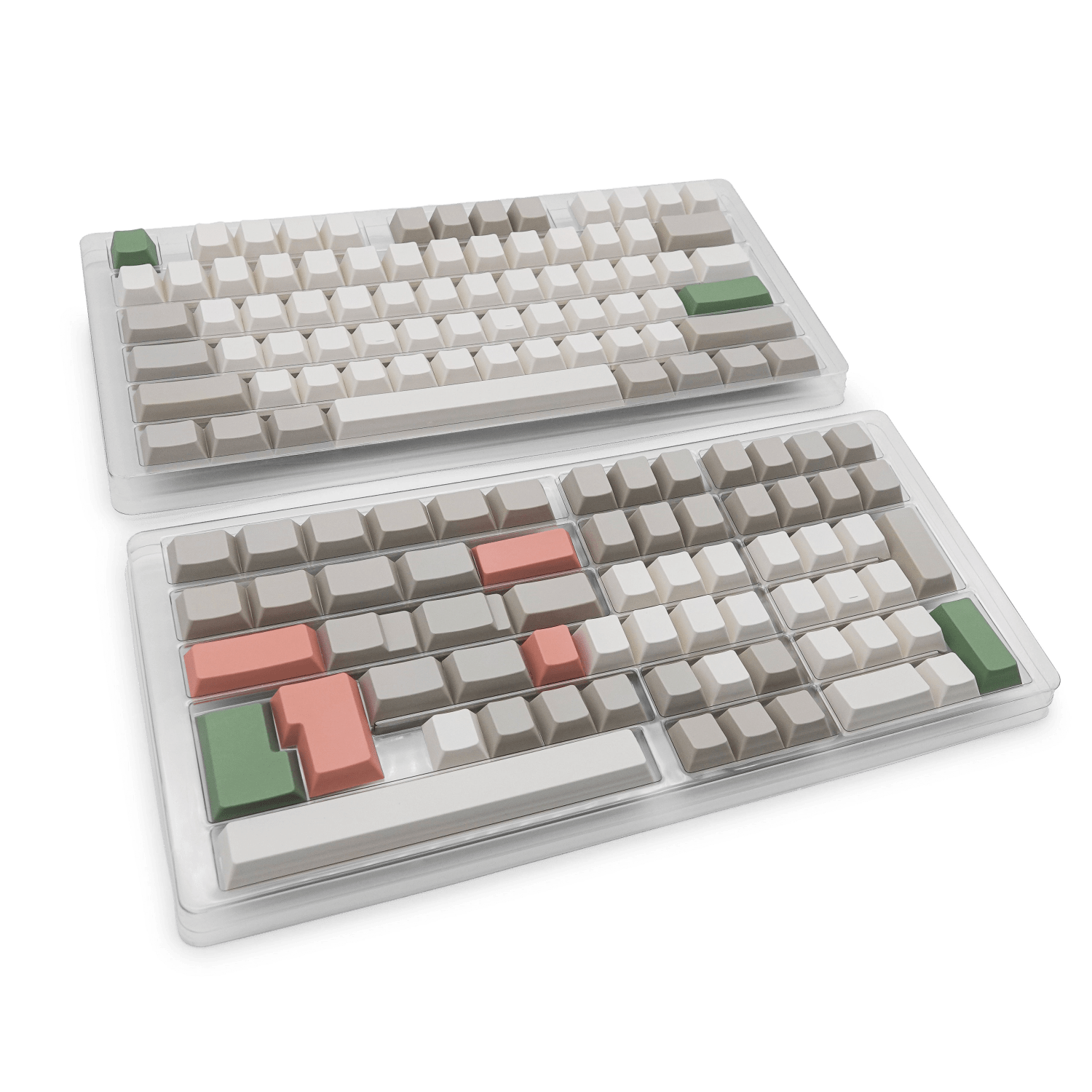 PolyCaps Thick PBT 9009 Blank Keycaps | Kinetic Labs