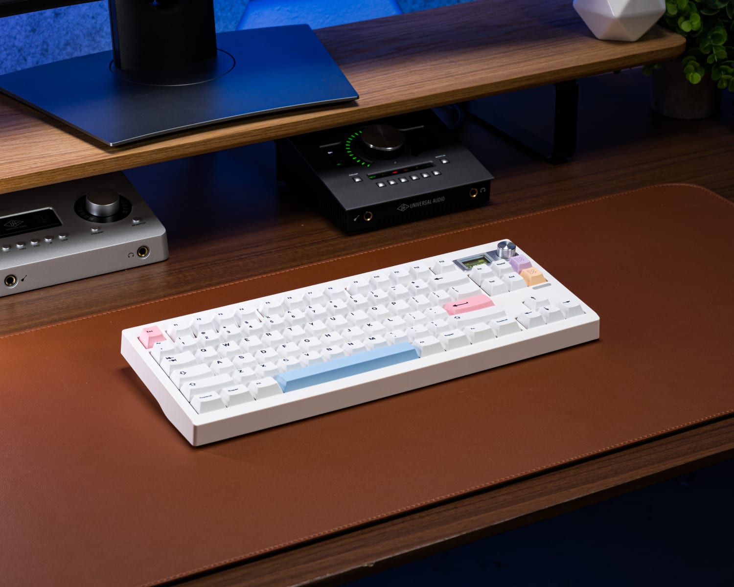 Black on Chalk PBT Keycaps | Kinetic Labs