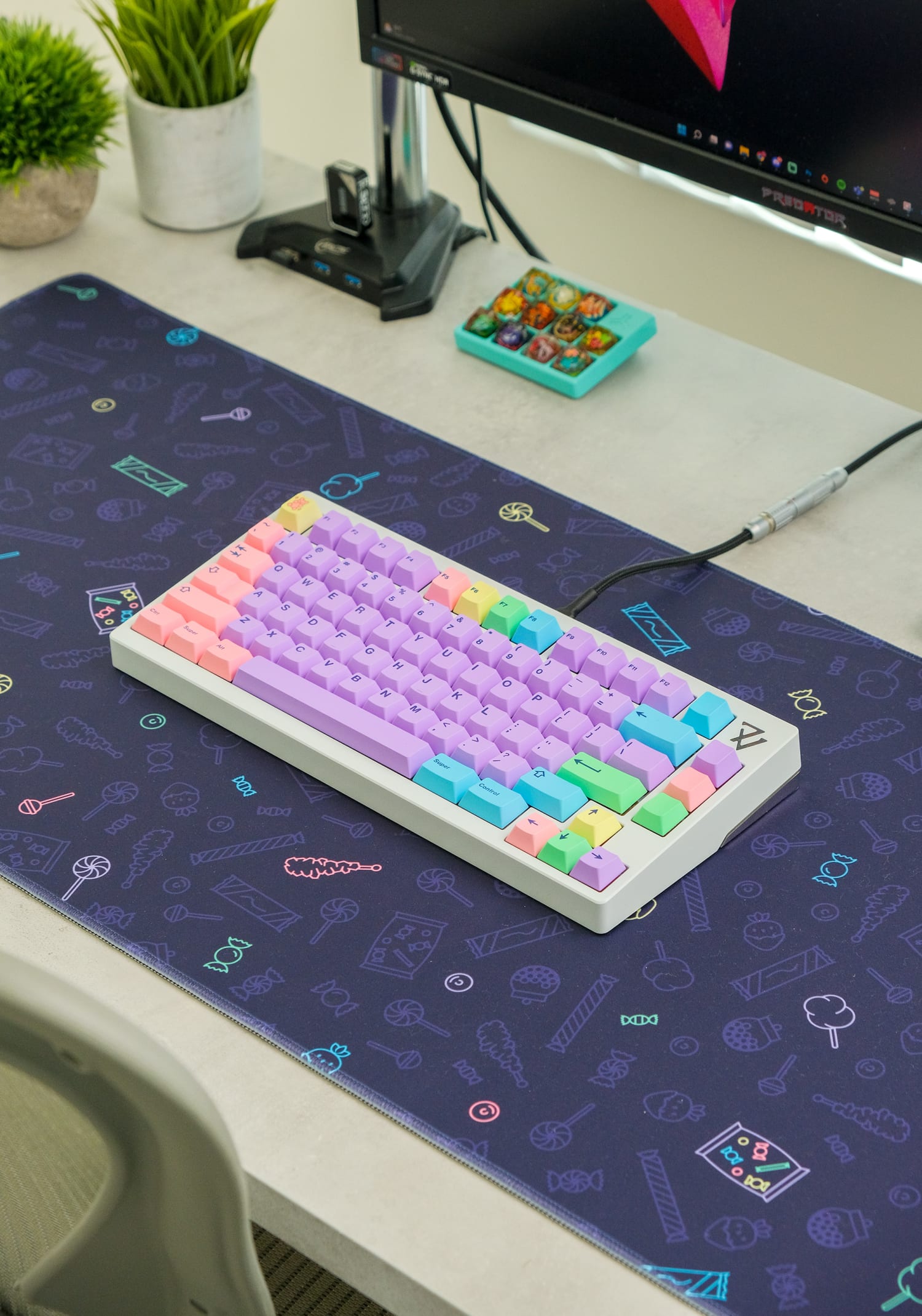 Candy Shop Desk Mat (XXL Mouse Pad) | Kinetic Labs