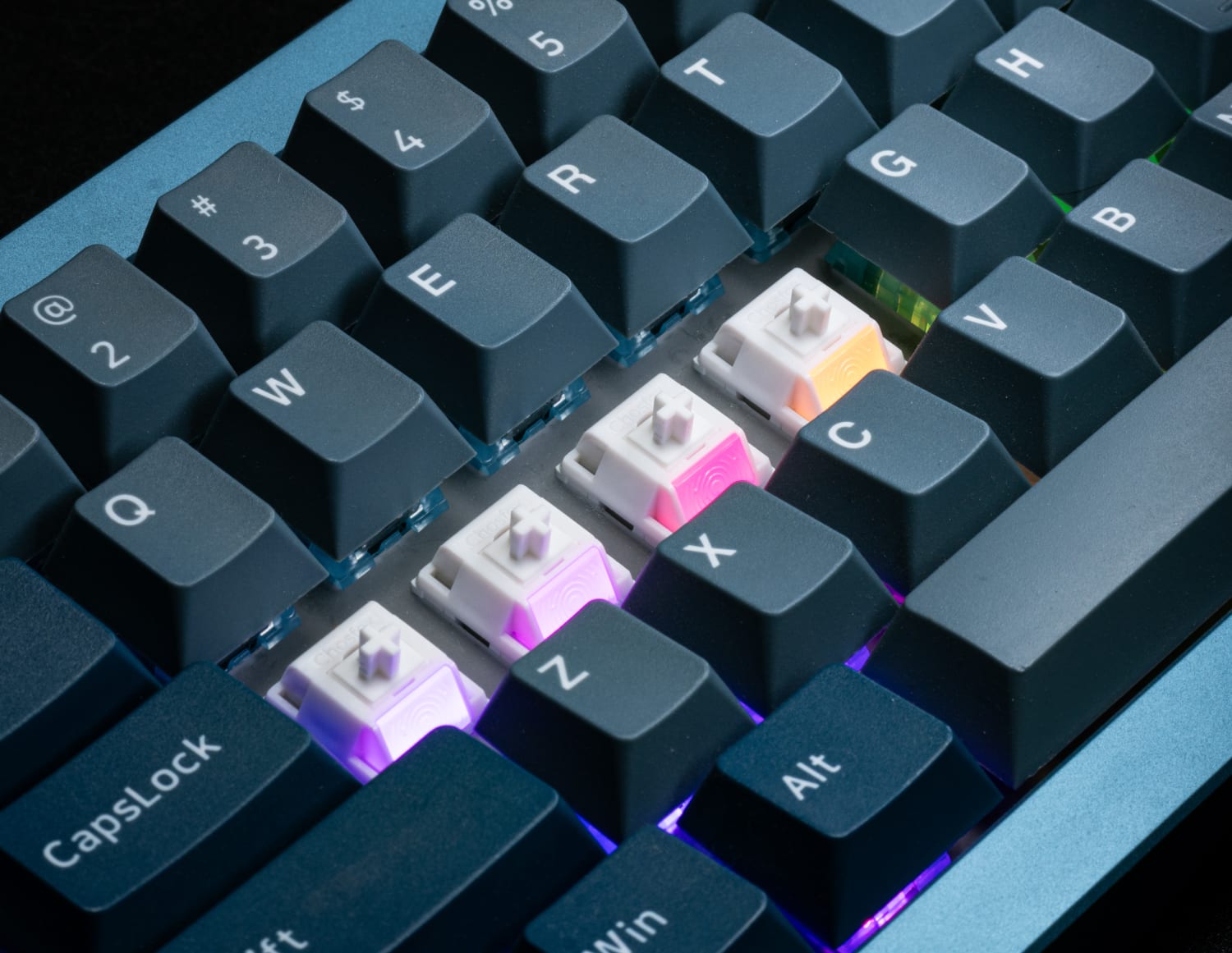 Chosfox White Fox V2 Linear Switches | Kinetic Labs