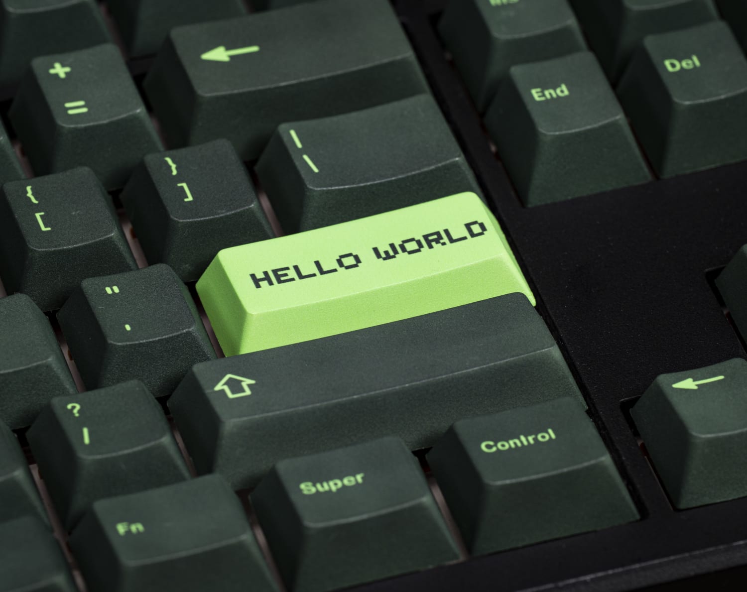 PolyCaps Code V2 PBT Keycaps | Kinetic Labs