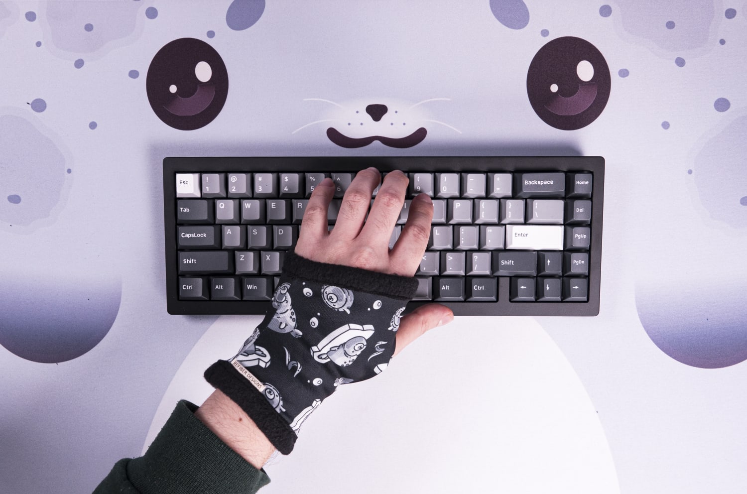 Typing gloves cheap