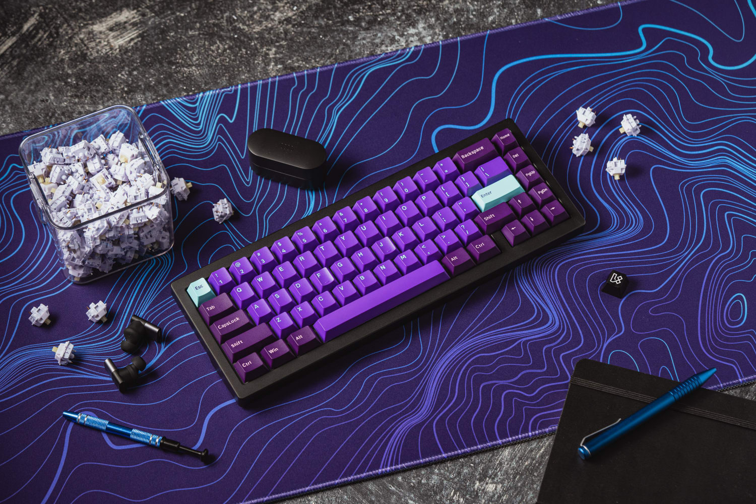 PC周辺機器 Polycaps Octopus PBT Doubleshot Keycaps Octopus V2 PBT Keycaps | Kinetic Labs
