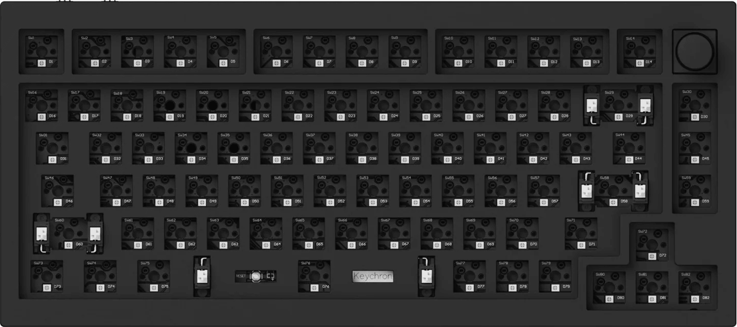 Keychron Q1 Max 75% ワイヤレスキーボード Keychron Q1 Max 75% Wireless Keyboard – Divinikey