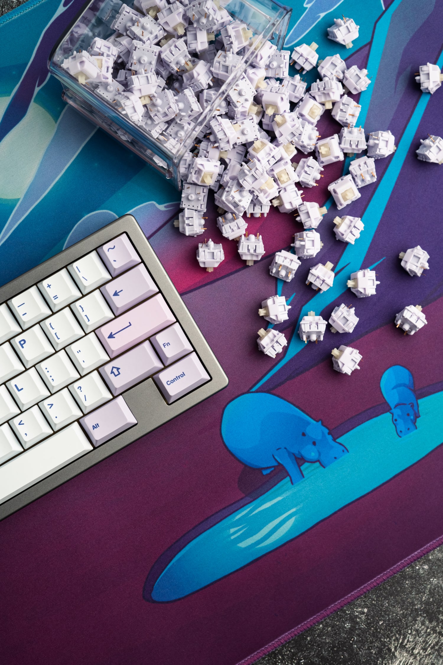 Moonlit Oasis Desk Mat | Kinetic Labs