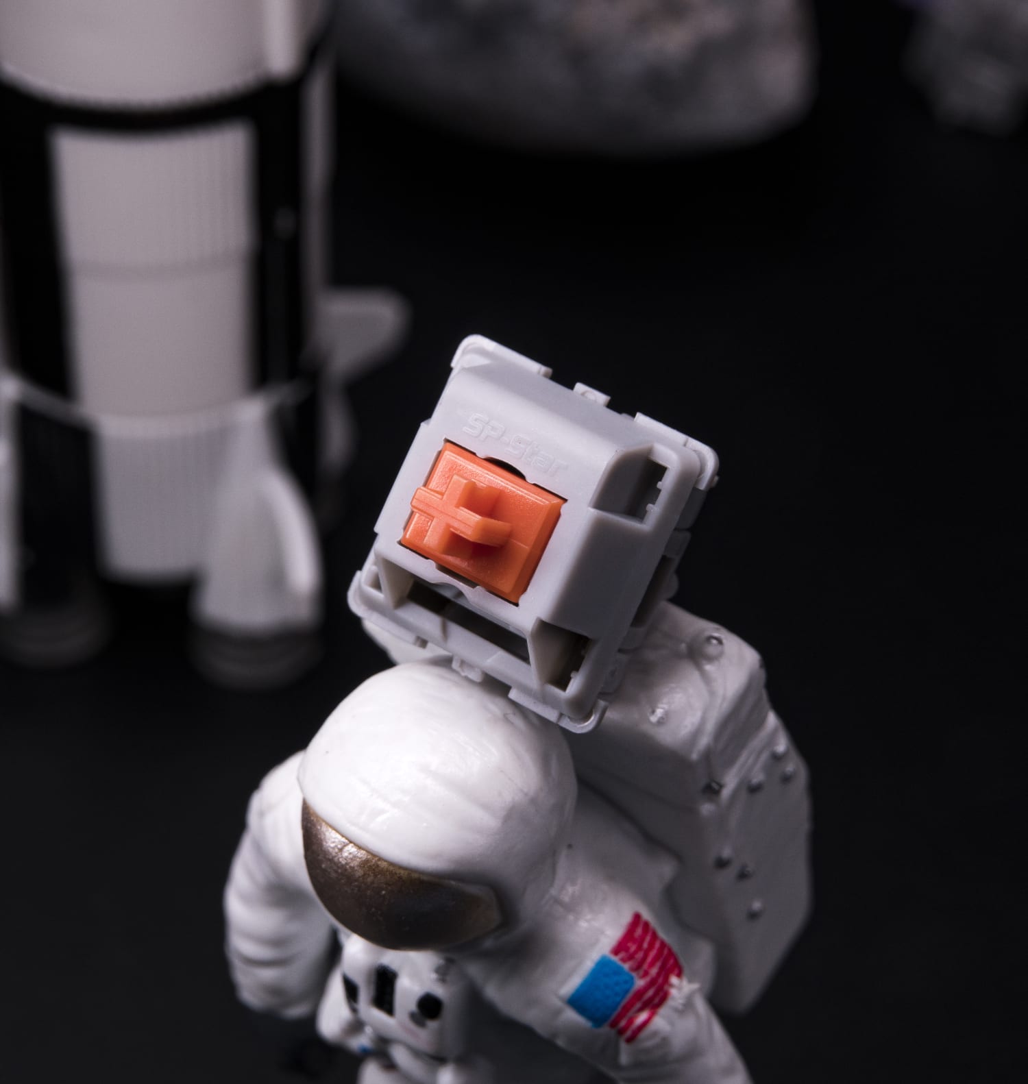 SP Star Meteor Orange Tactile Switches – Thock King
