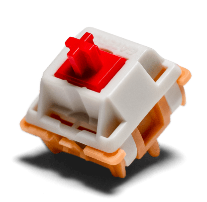 SP-Star Meteor Orange Tactile Switches | Kinetic Labs