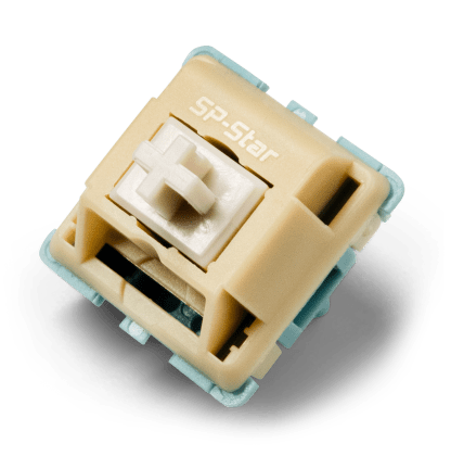 SP-Star Meteor Orange Tactile Switches | Kinetic Labs