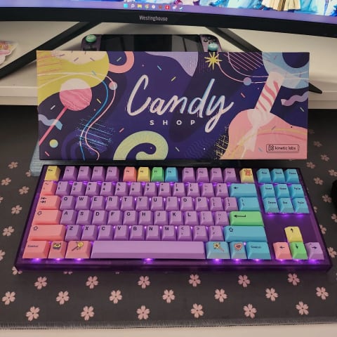 PolyCaps Candy Shop PBT Keycaps | Kinetic Labs