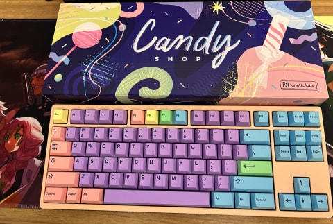 PolyCaps Candy Shop PBT Keycaps | Kinetic Labs