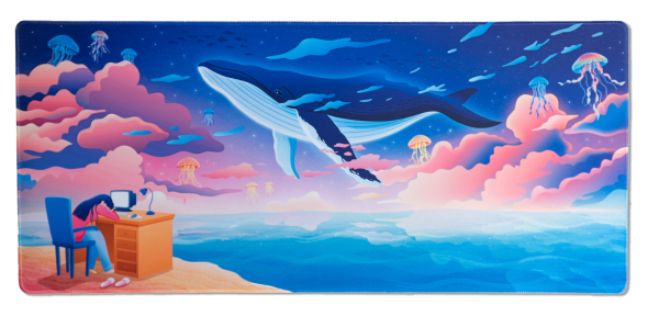 Sea Dreams Desk Mat Pad